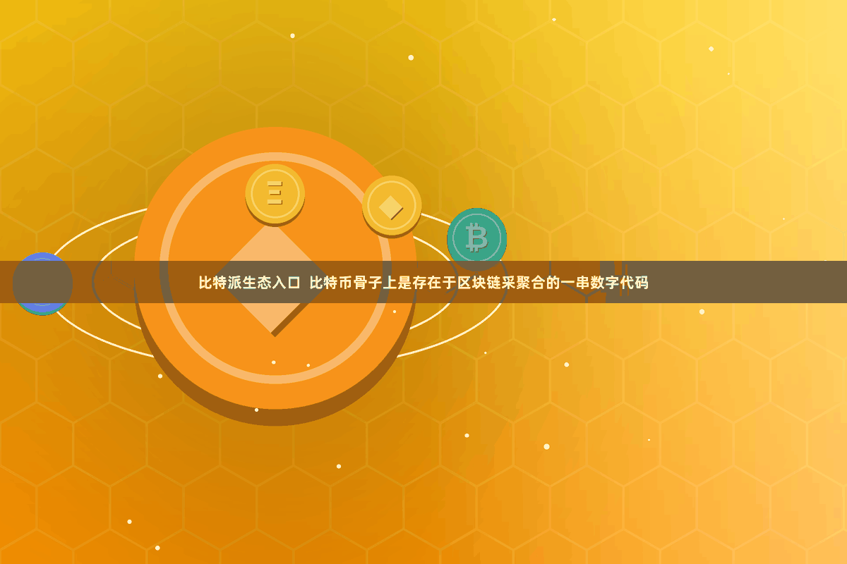 比特派生态入口  比特币骨子上是存在于区块链采聚合的一串数字代码
